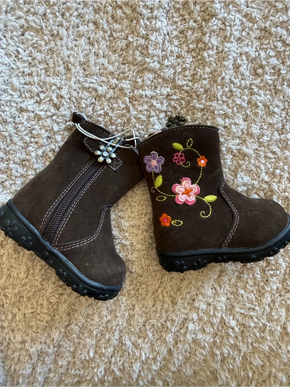 Baby Size 2 Shoe bundle - Sneaker, Mary Jane and Boot (3 pairs)